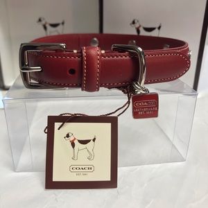 Coach Dog Collar NWT (Medium)